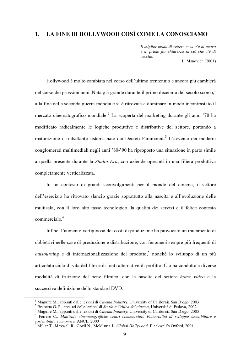Anteprima della tesi: Il ruolo emergente delle comunità virtuali nel marketing delle imprese cinematografiche. Il caso di Spider-man e Spider-man 2, Pagina 5