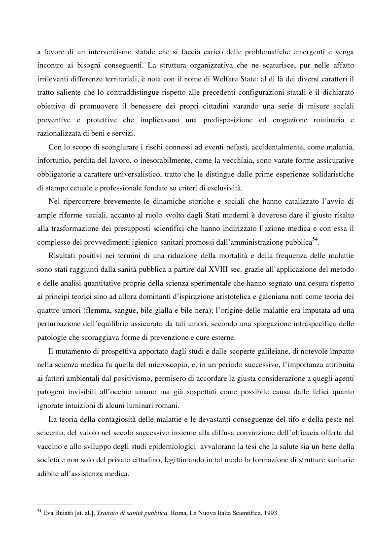 Anteprima della tesi: Economia del benessere: modelli teorici e prospettive metodologiche: il caso della percezione della salute, Pagina 2