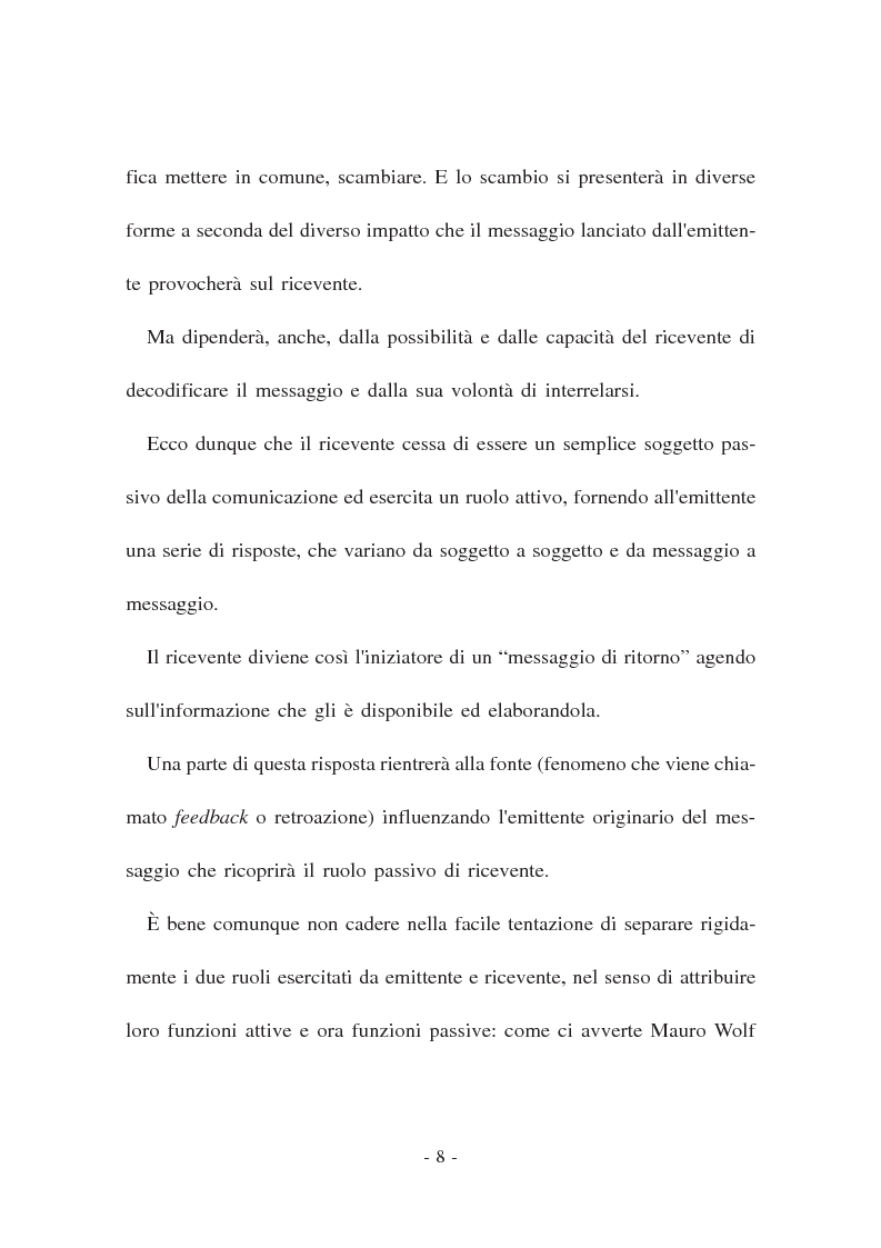 Anteprima della tesi: La Comunicazione politica. Modelli, linguaggi e sistema giuridico, Pagina 6
