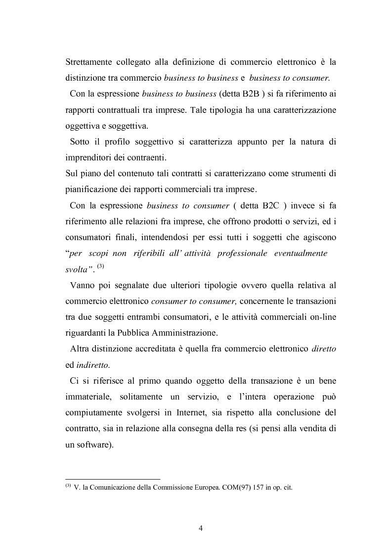 Anteprima della tesi: I contratti telematici e la tutela del consumatore, Pagina 3
