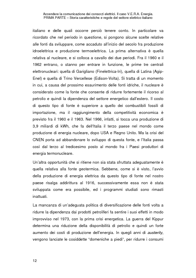 Anteprima della tesi: Accendere la comunicazione dei consorzi elettrici. Il caso V.E.R.A. Energia., Pagina 15