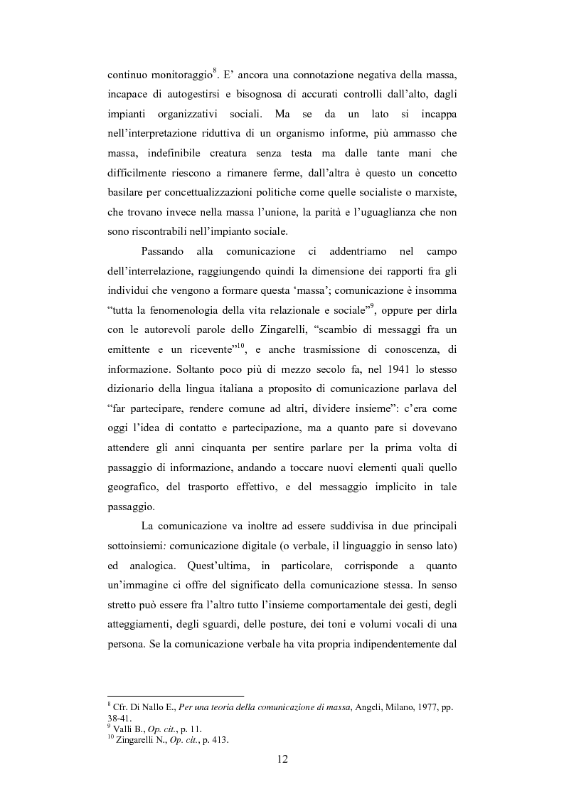 Anteprima della tesi: Il rapporto sinergico fra media e spettacolo: il caso esemplare dei Beatles nell’Inghilterra degli anni Sessanta, Pagina 10