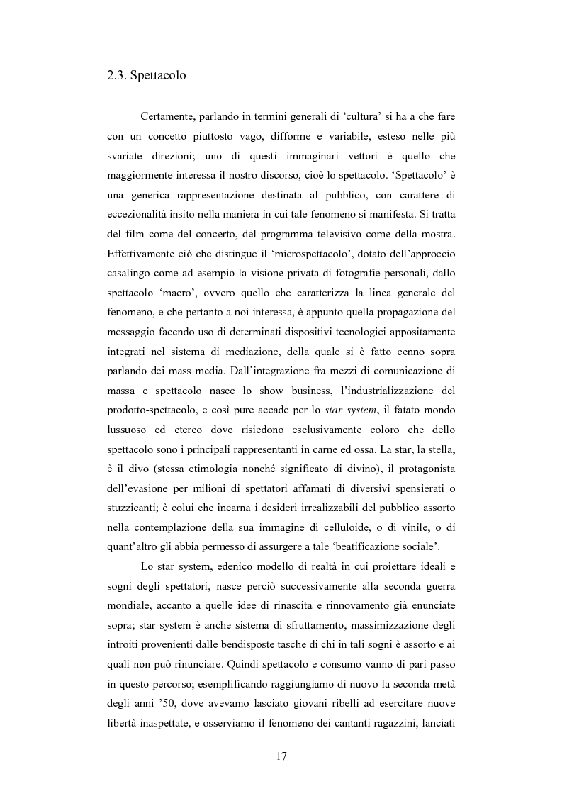 Anteprima della tesi: Il rapporto sinergico fra media e spettacolo: il caso esemplare dei Beatles nell’Inghilterra degli anni Sessanta, Pagina 15