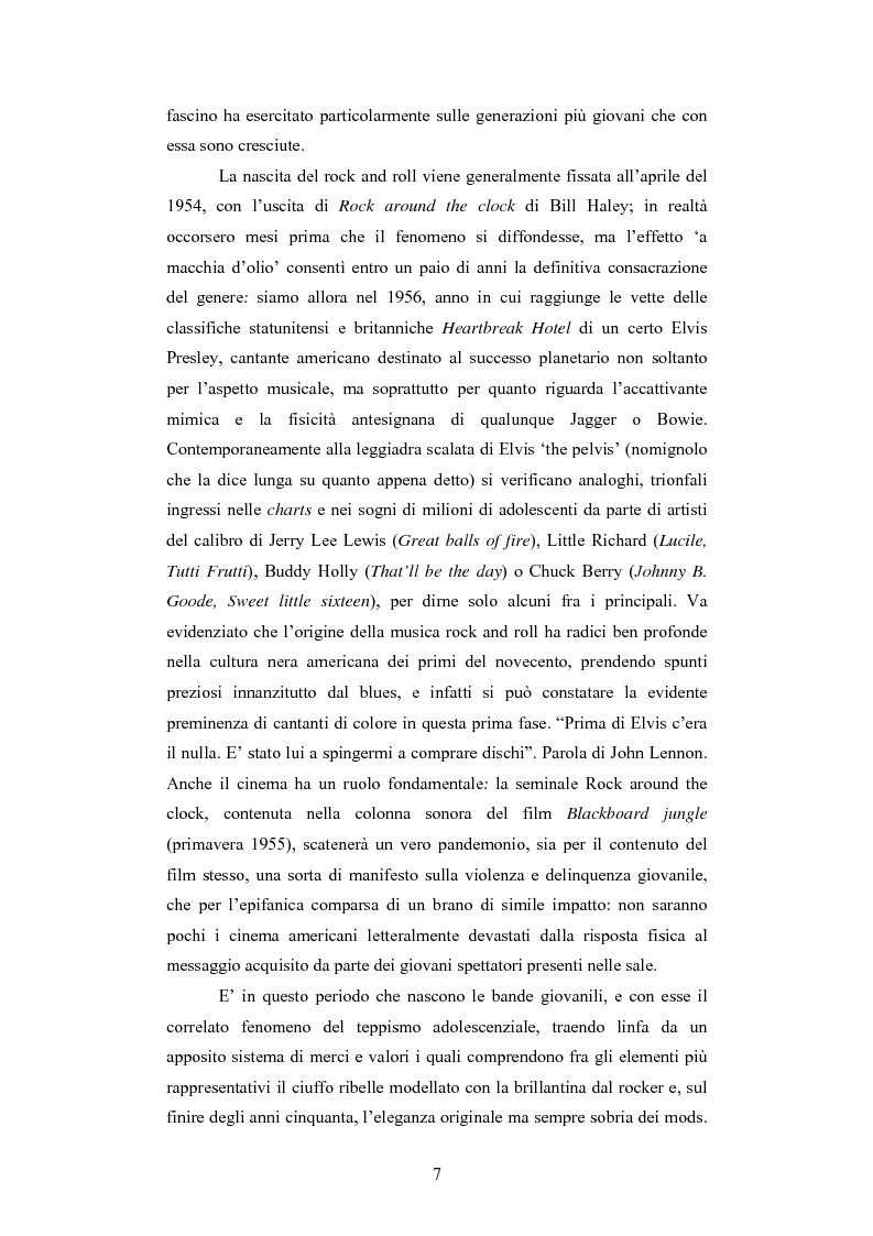 Anteprima della tesi: Il rapporto sinergico fra media e spettacolo: il caso esemplare dei Beatles nell’Inghilterra degli anni Sessanta, Pagina 5