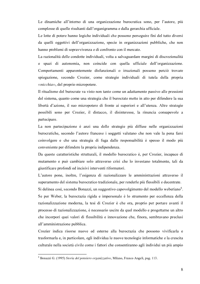 Anteprima della tesi: Comunicazione pubblica e customer satisfaction. Il caso dello Sportello del Cittadino di Spoleto, Pagina 11
