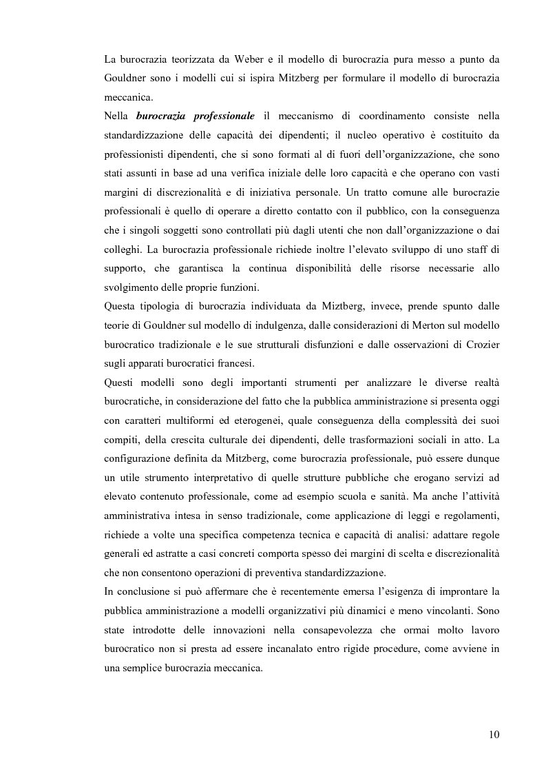 Anteprima della tesi: Comunicazione pubblica e customer satisfaction. Il caso dello Sportello del Cittadino di Spoleto, Pagina 13