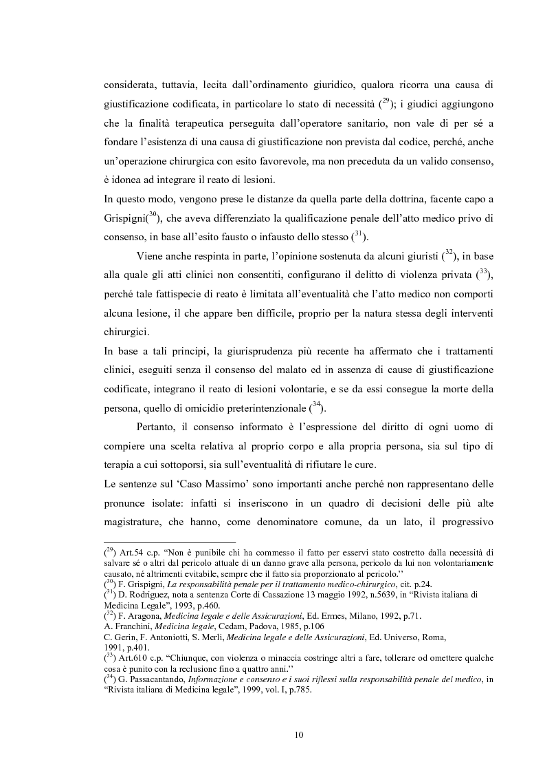 Anteprima della tesi: Il consenso informato nelle ASL della Toscana, Pagina 10