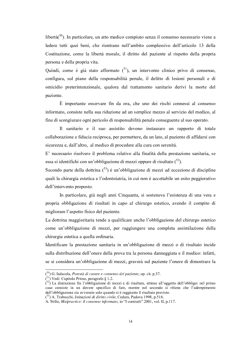 Anteprima della tesi: Il consenso informato nelle ASL della Toscana, Pagina 14