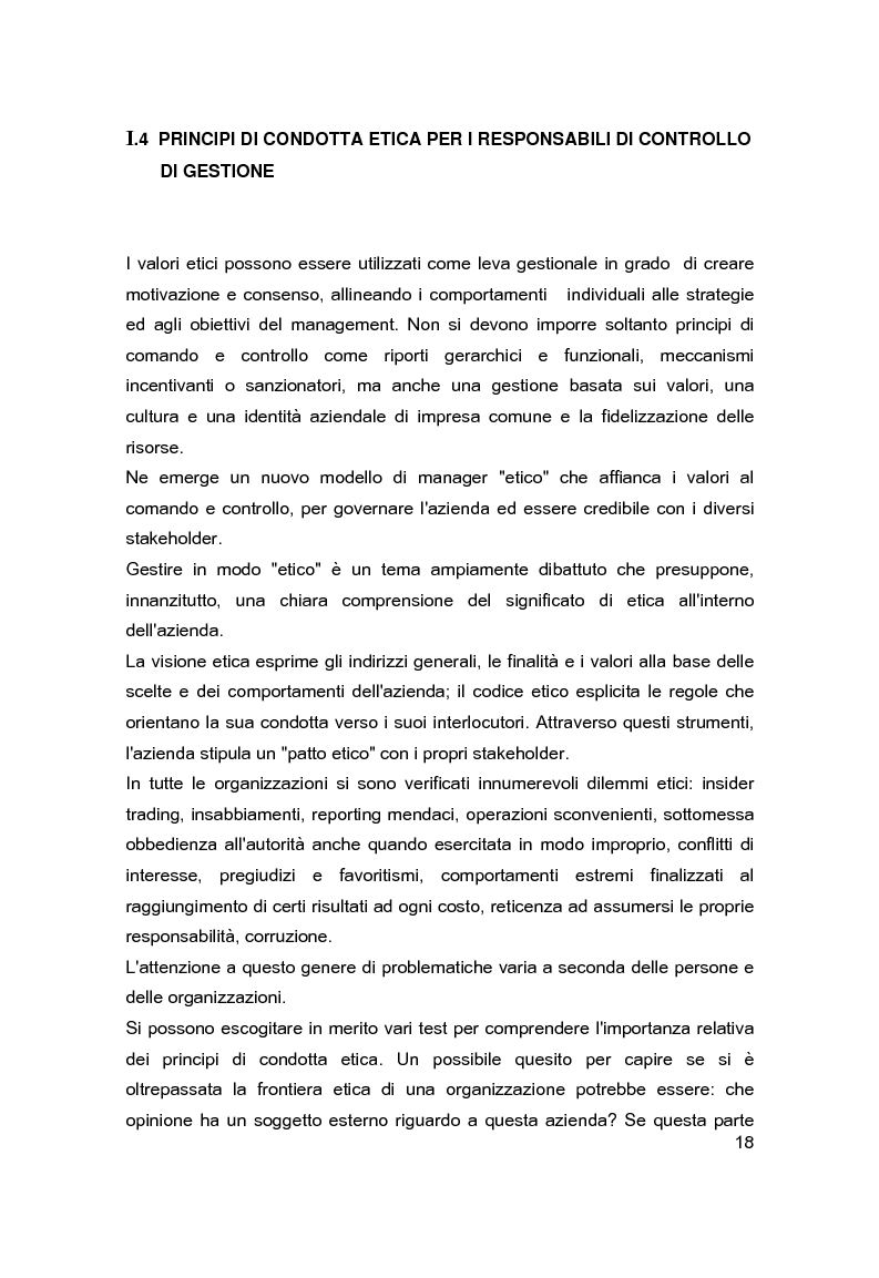 Anteprima della tesi: Contabilità direzionale e controllo di gestione nelle imprese ad elevato contenuto innovativo, Pagina 15