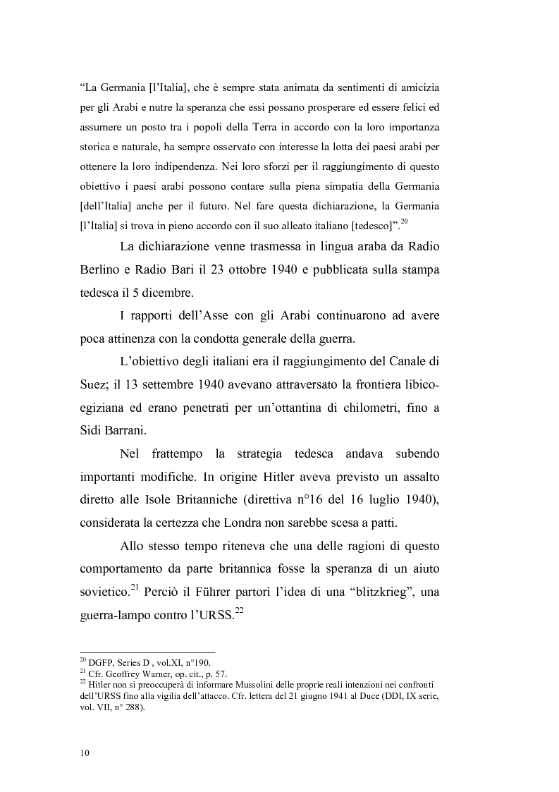 Anteprima della tesi: La crisi irachena dell'aprile-maggio 1941 nella politica della Seconda Guerra Mondiale, Pagina 8