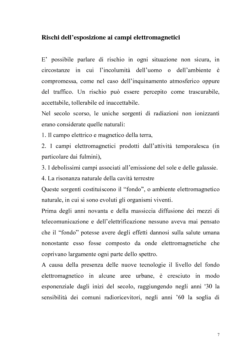 Anteprima della tesi: La risonanza naturale della cavità terrestre: possibili effetti sulla fisiopatologia umana, Pagina 6