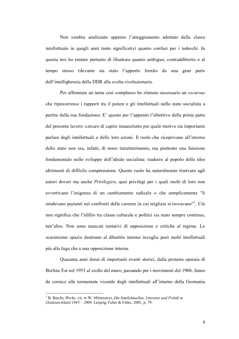 Anteprima della tesi: Letteratura e politica: il dibattito intellettuale nella Germania della ''svolta'', Pagina 2