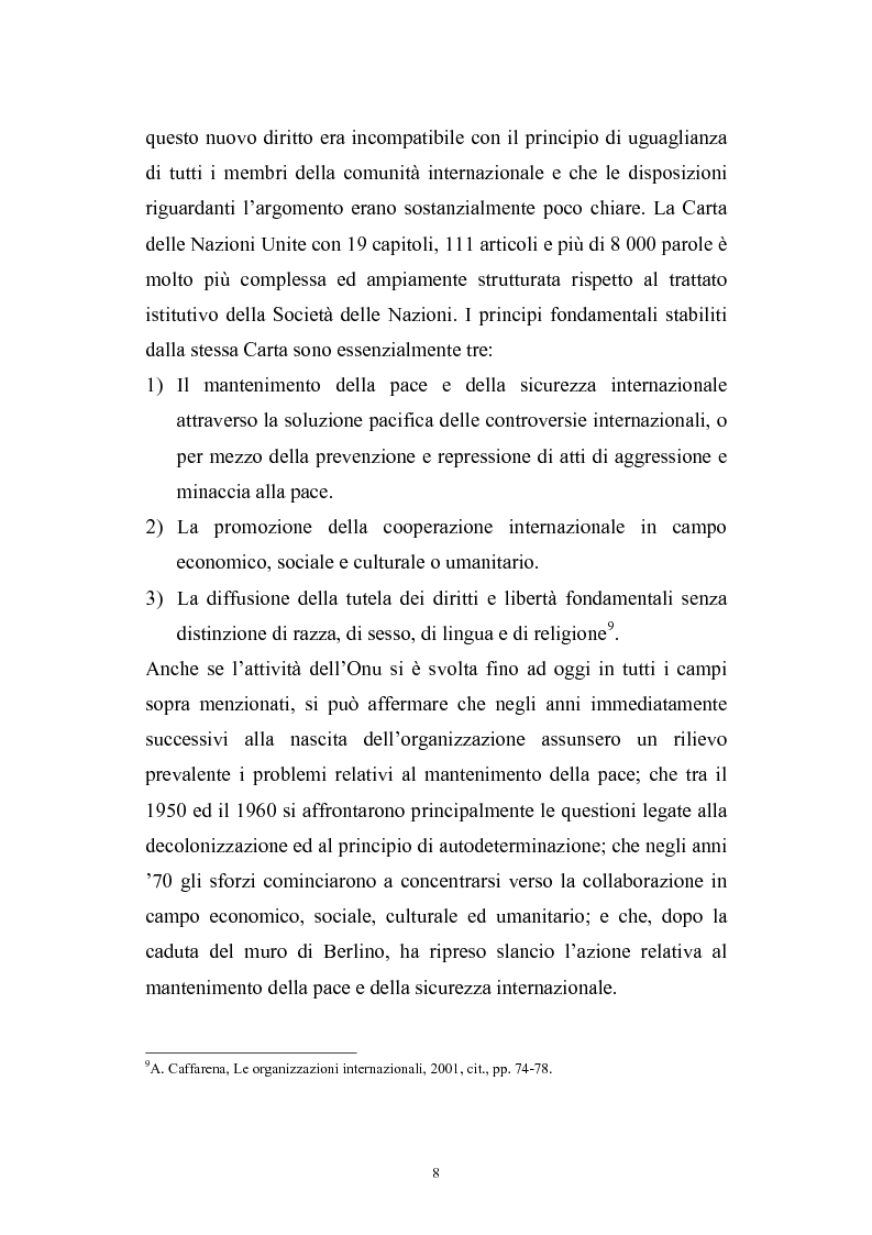 Anteprima della tesi: La riforma del Consiglio di Sicurezza delle Nazioni Unite, Pagina 6