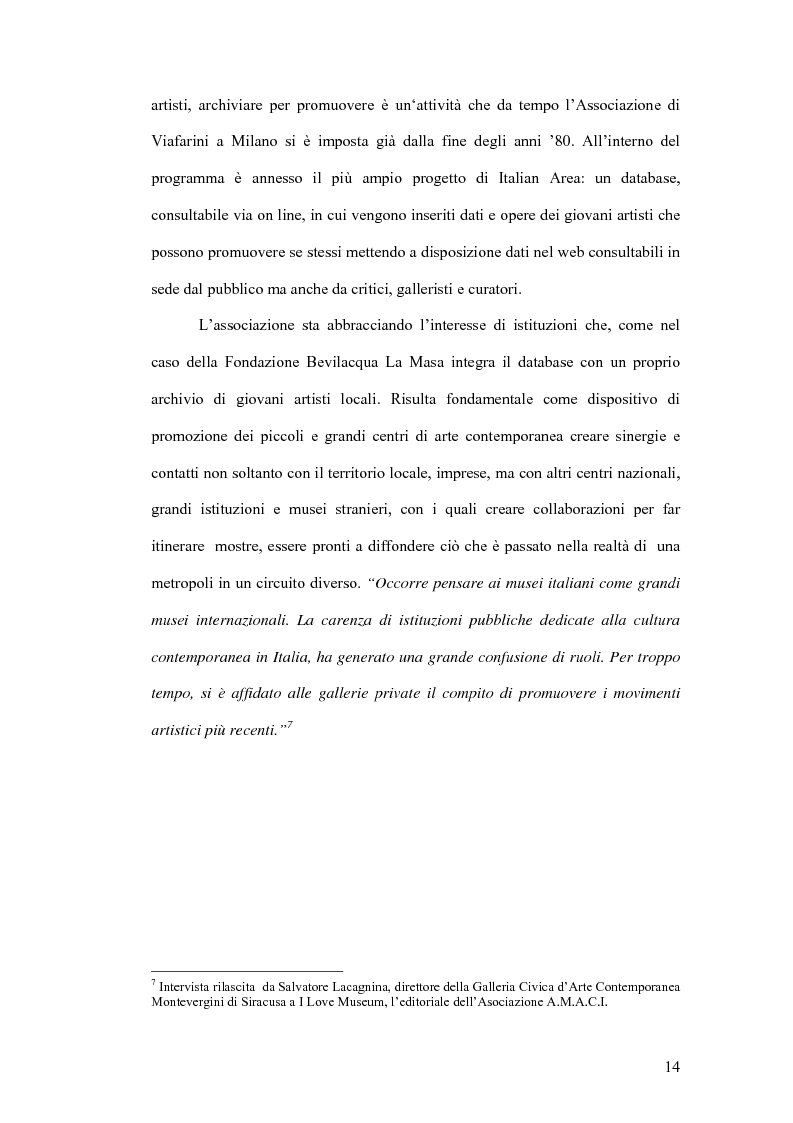 Anteprima della tesi: Fondazioni per l'arte contemporanea: verso la definizione di un modello gestionale, Pagina 12