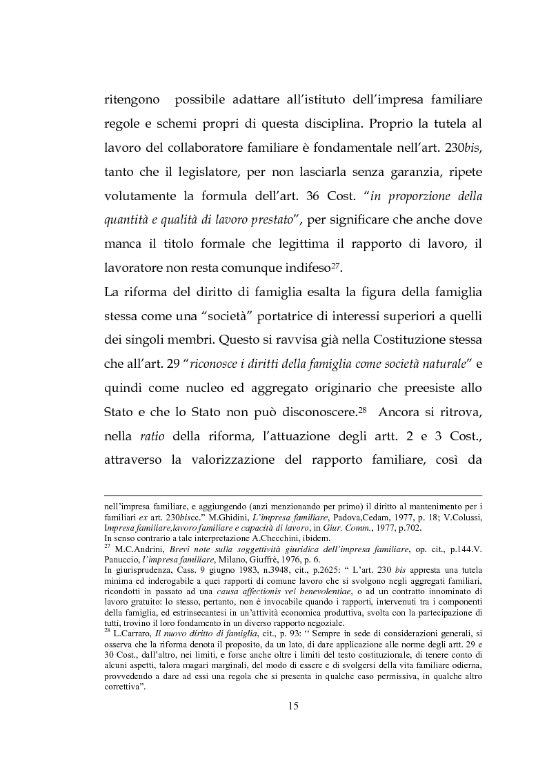 Anteprima della tesi: L'estinzione dell'impresa familiare, Pagina 15