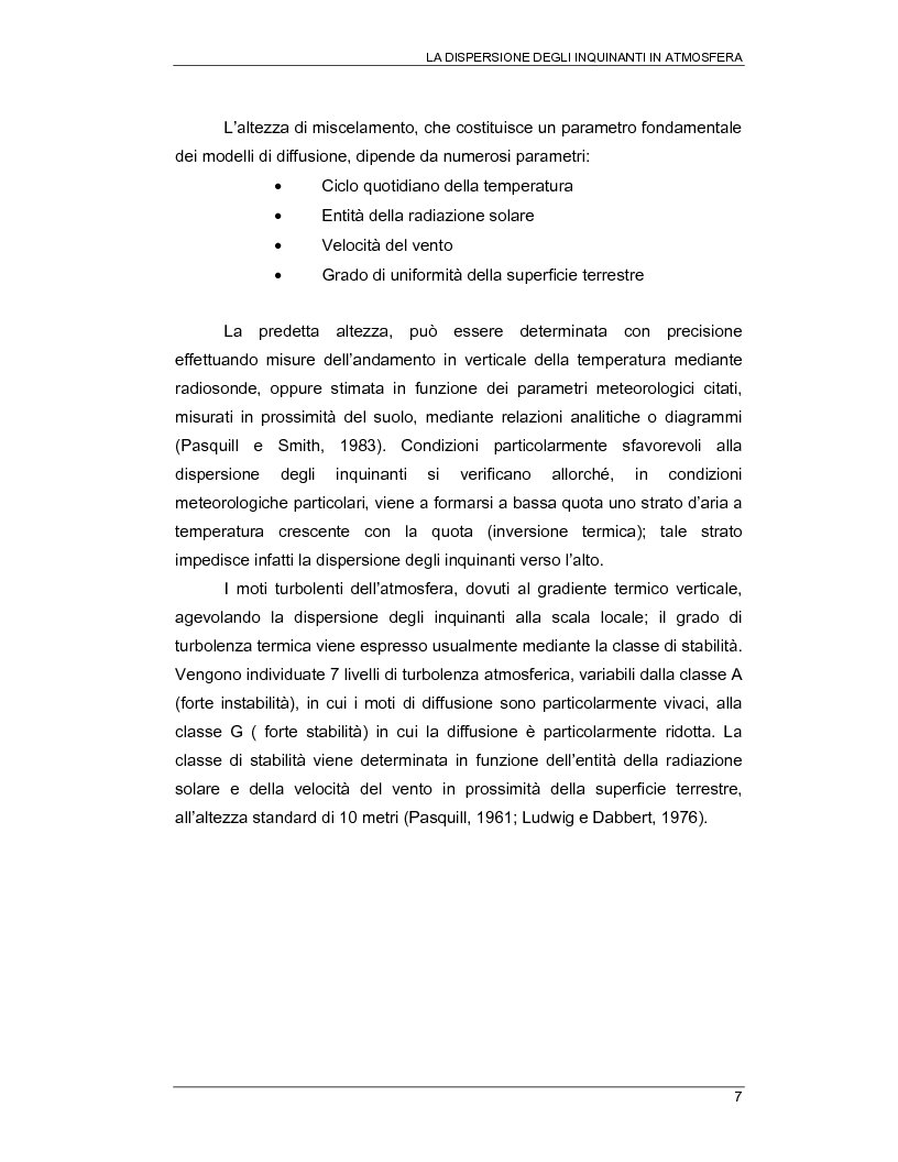 Anteprima della tesi: Interventi per la riduzione della propagazione degli inquinanti derivanti da trasporto pubblico nel IX municipio di Roma, Pagina 7