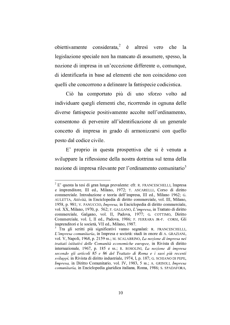 Anteprima della tesi: Il professionista intellettuale e la legge antitrust 287/90, Pagina 10
