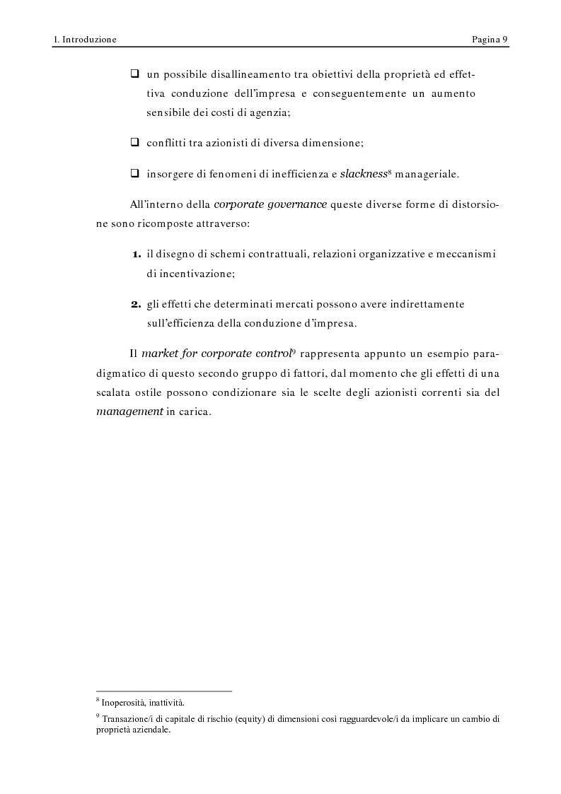 Anteprima della tesi: Corporate Governance e Performance Bancarie, Pagina 4