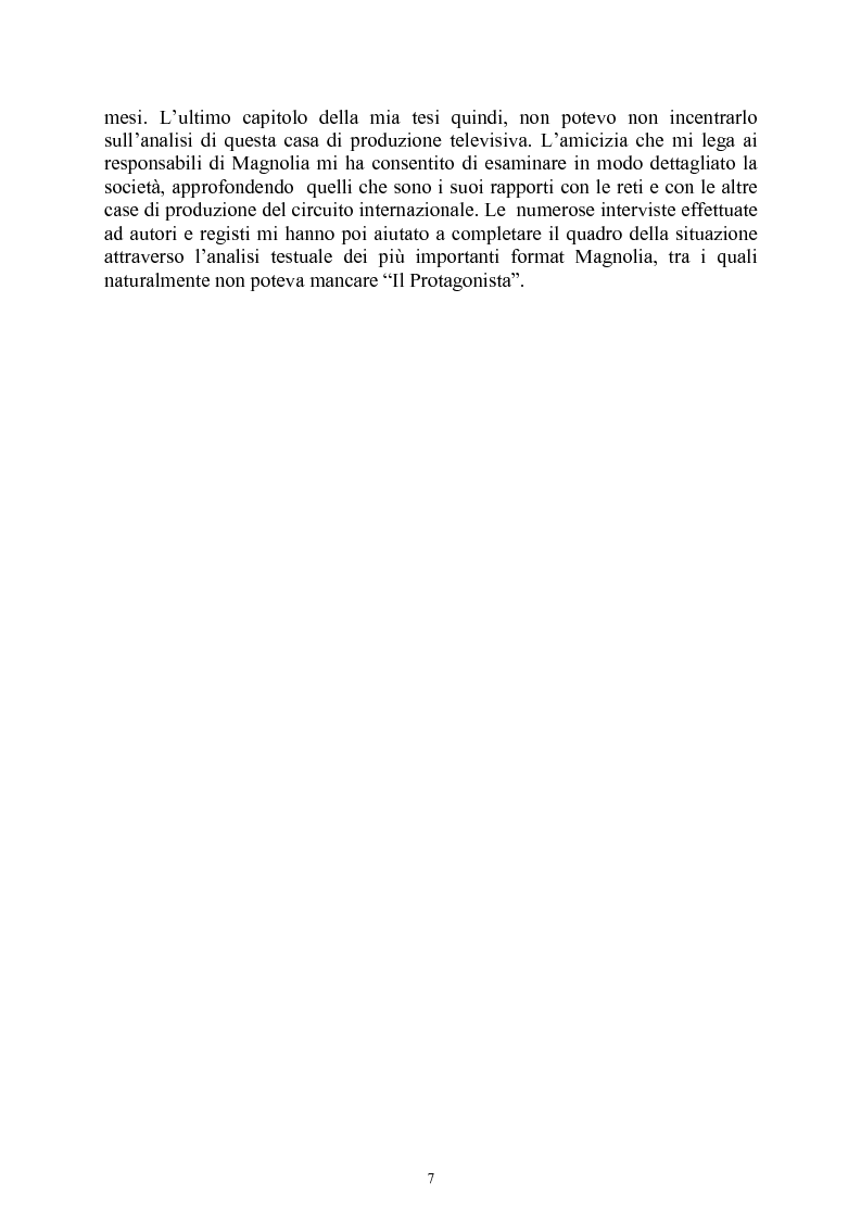 Anteprima della tesi: Le società di produzione televisive, Pagina 3