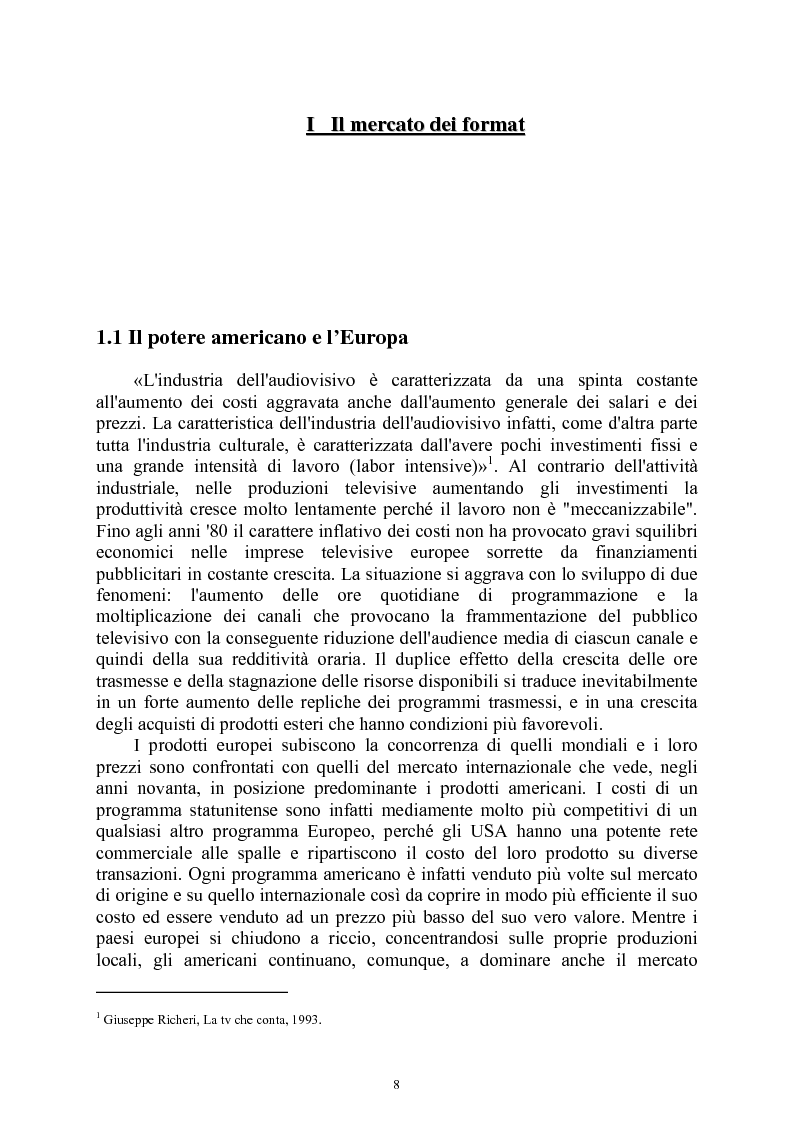 Anteprima della tesi: Le società di produzione televisive, Pagina 4