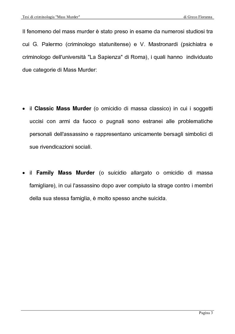 Anteprima della tesi: Mass Murder, Pagina 2