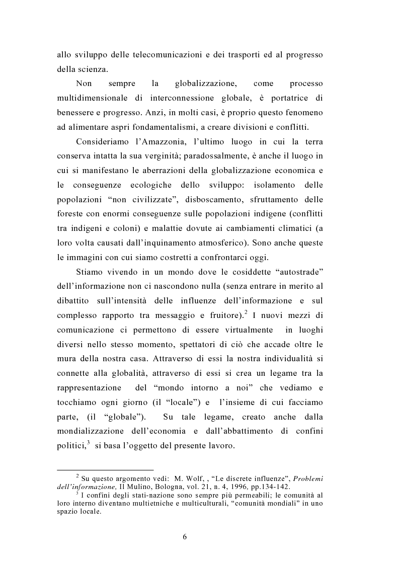 Anteprima della tesi: Il legame locale-globale: le Ong in Italia e nel Regno Unito, Pagina 3