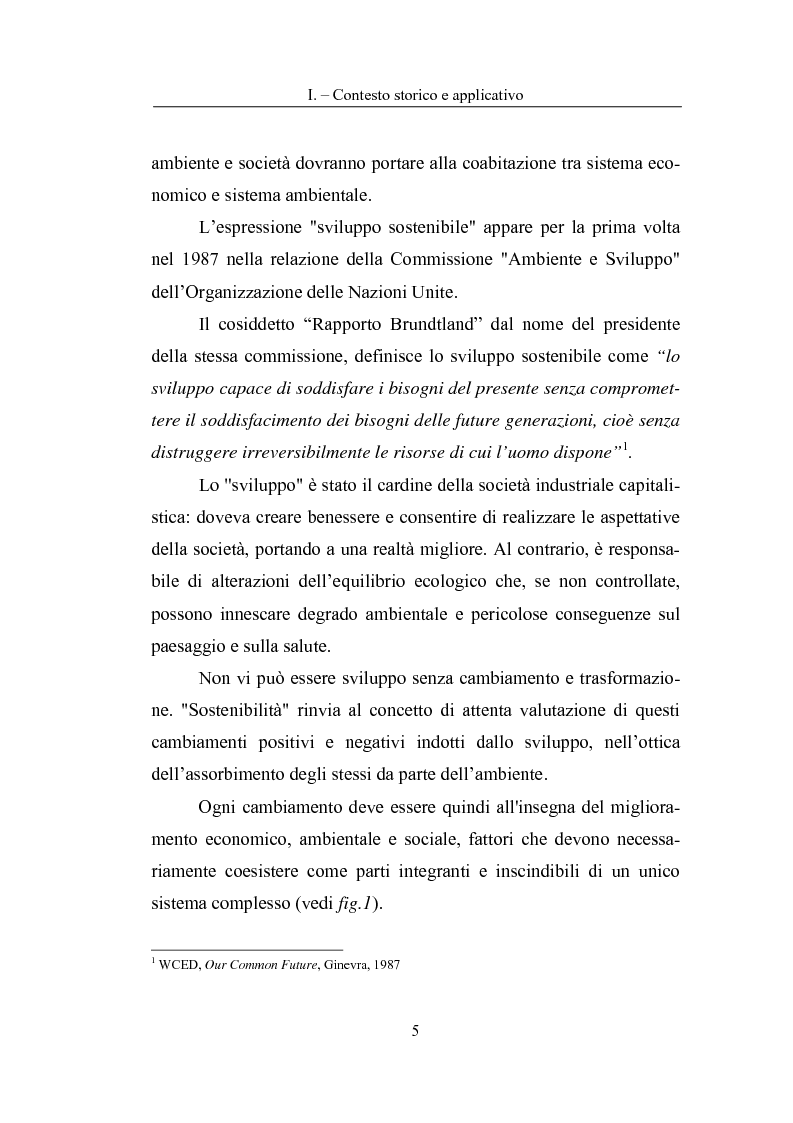 Anteprima della tesi: La Carta del Servizio Idrico Integrato nel sistema di Valutazione della Prestazione Ambientale, Pagina 3