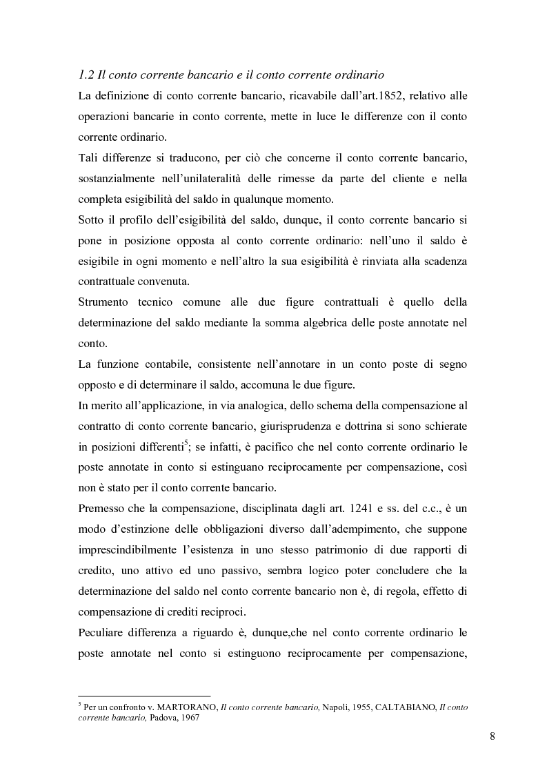 Anteprima della tesi: L'anatocismo bancario, Pagina 5