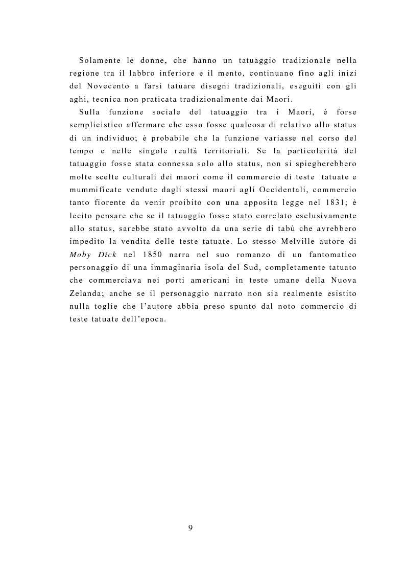 Anteprima della tesi: Il tatuaggio: una ricerca psicometrica della personalità e della motivazione, Pagina 7