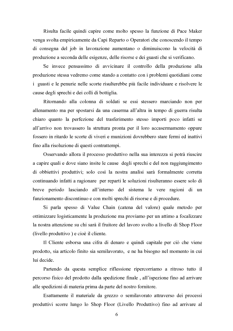 Anteprima della tesi: Strumenti gestionali innovativi: analisi del Value Stream Mapping, Pagina 2