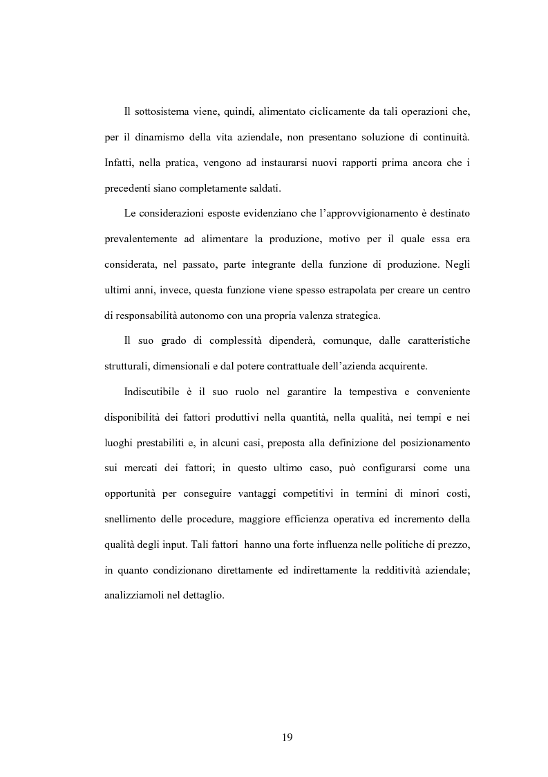 Anteprima della tesi: Le nuove frontiere del vantaggio competitivo nel ''business to business'' : e-procurement supply chain management, Pagina 15