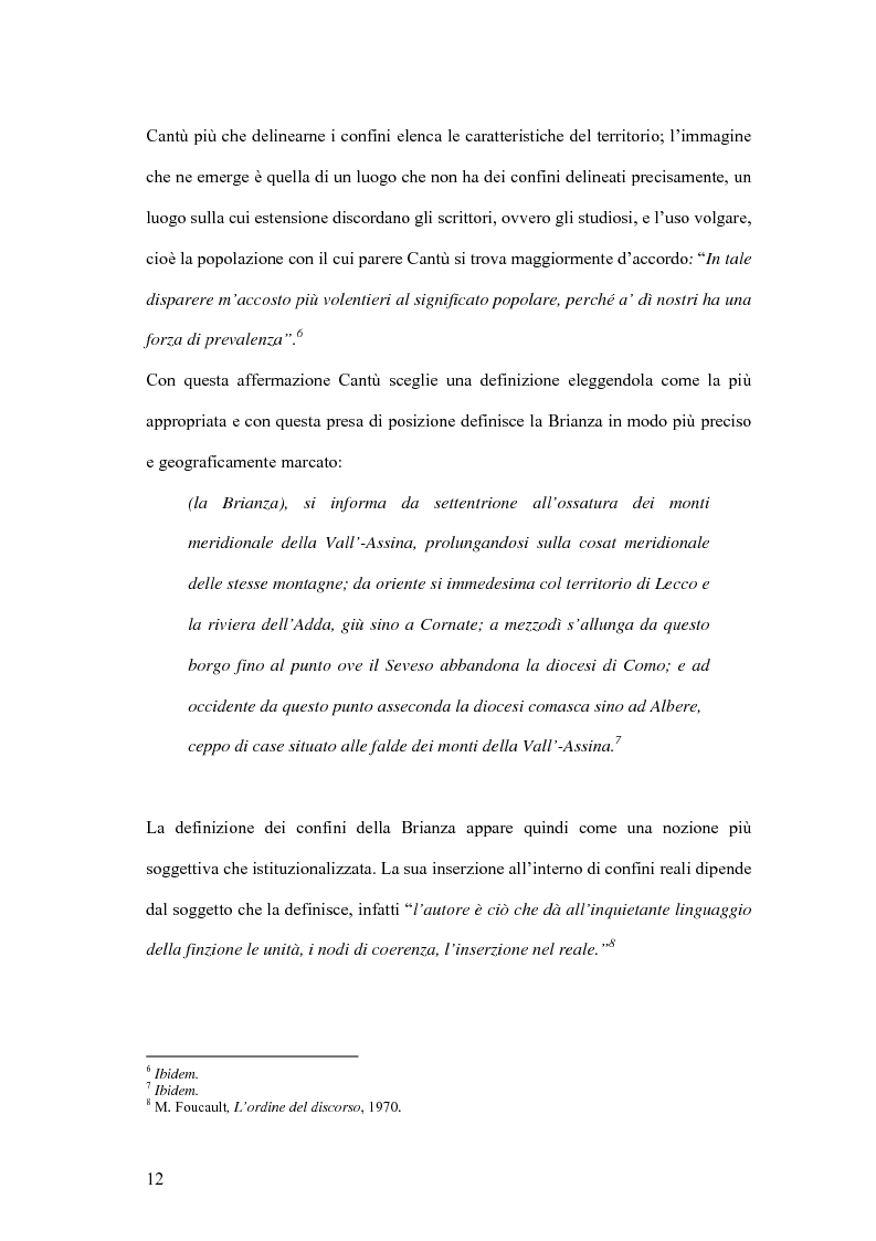 Anteprima della tesi: Viaggio e paesaggio in Brianza: i turisti di oggi e la traccia anglosassone, Pagina 12