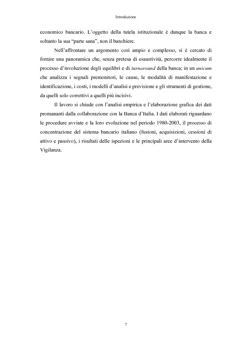 Anteprima della tesi: Le crisi bancarie. Strumenti di analisi, previsione e gestione., Pagina 6