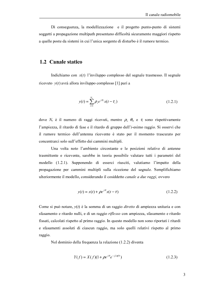 Anteprima della tesi: Stima di frequenza in canali tempo varianti per sistemi W-CDMA con codici lunghi, Pagina 6