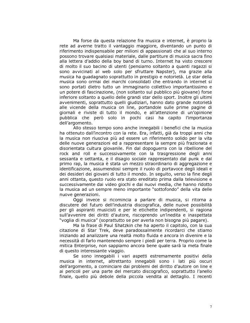 Anteprima della tesi: Note nella rete: Presente e futuro della musica in internet, Pagina 4