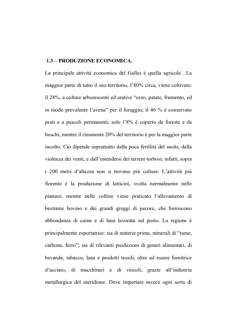 Anteprima della tesi: Galles: regione e territorio, Pagina 11