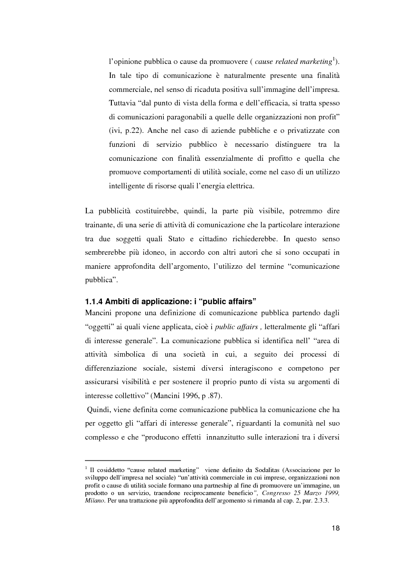 Anteprima della tesi: Le campagne di utilità sociale sulla tossicodipendenza: un contributo di ricerca, Pagina 15