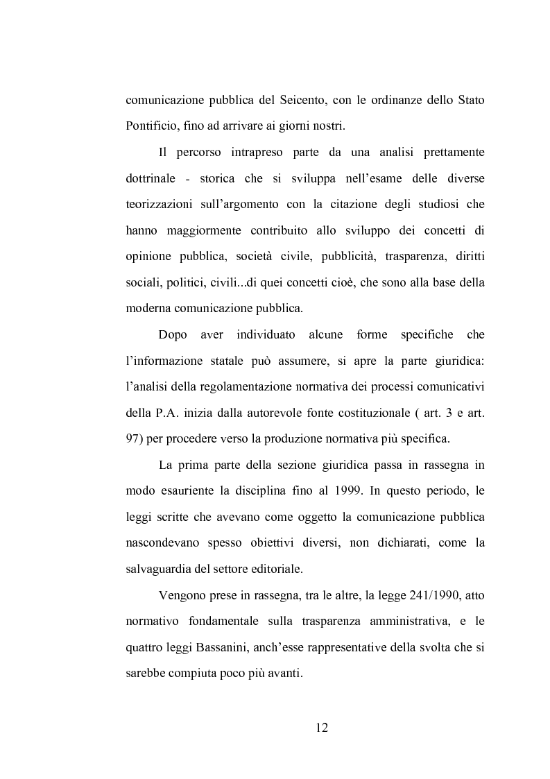 Anteprima della tesi: La comunicazione istituzionale dell'Aeronautica Militare. Uno sguardo dall'alto sulle attività dell'Ufficio Stampa della A. M., Pagina 6
