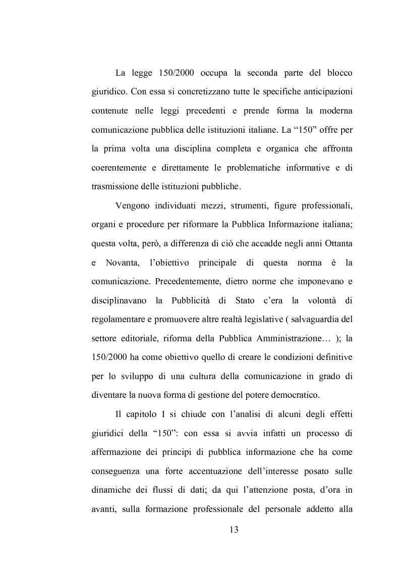 Anteprima della tesi: La comunicazione istituzionale dell'Aeronautica Militare. Uno sguardo dall'alto sulle attività dell'Ufficio Stampa della A. M., Pagina 7