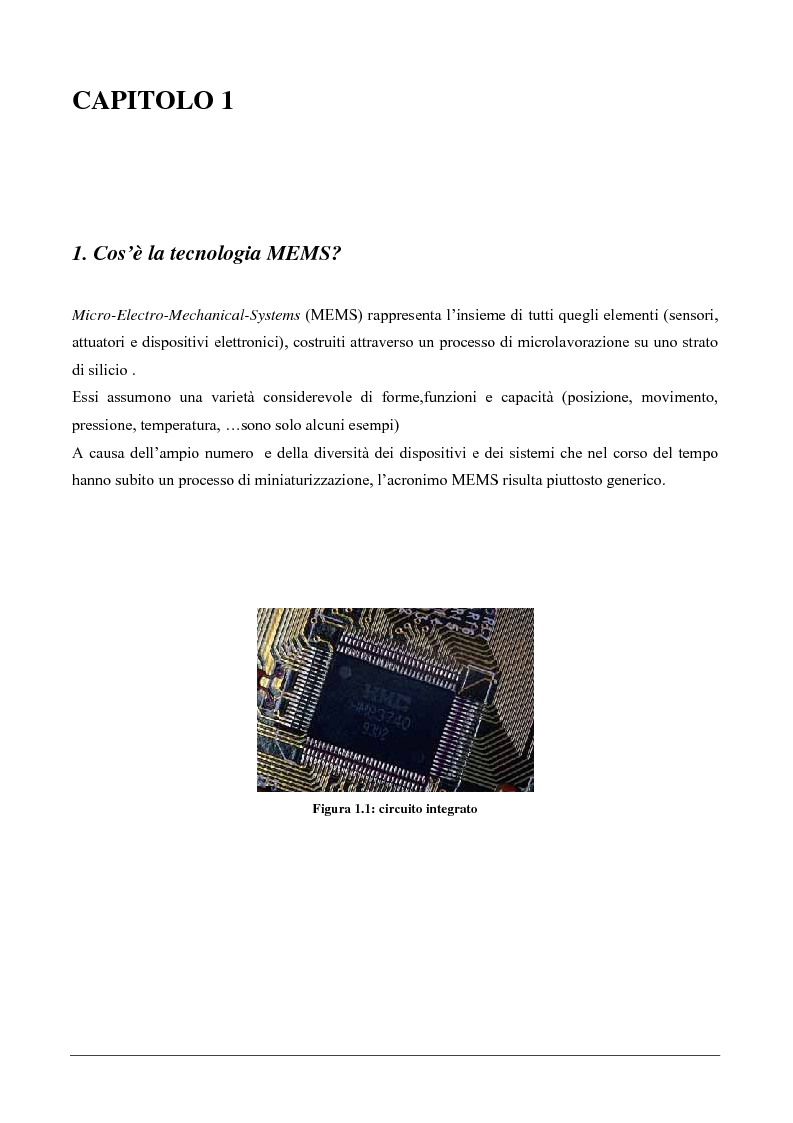 Anteprima della tesi: Ricostruzione tridimensionale mediante accelerometri MEMS, Pagina 2