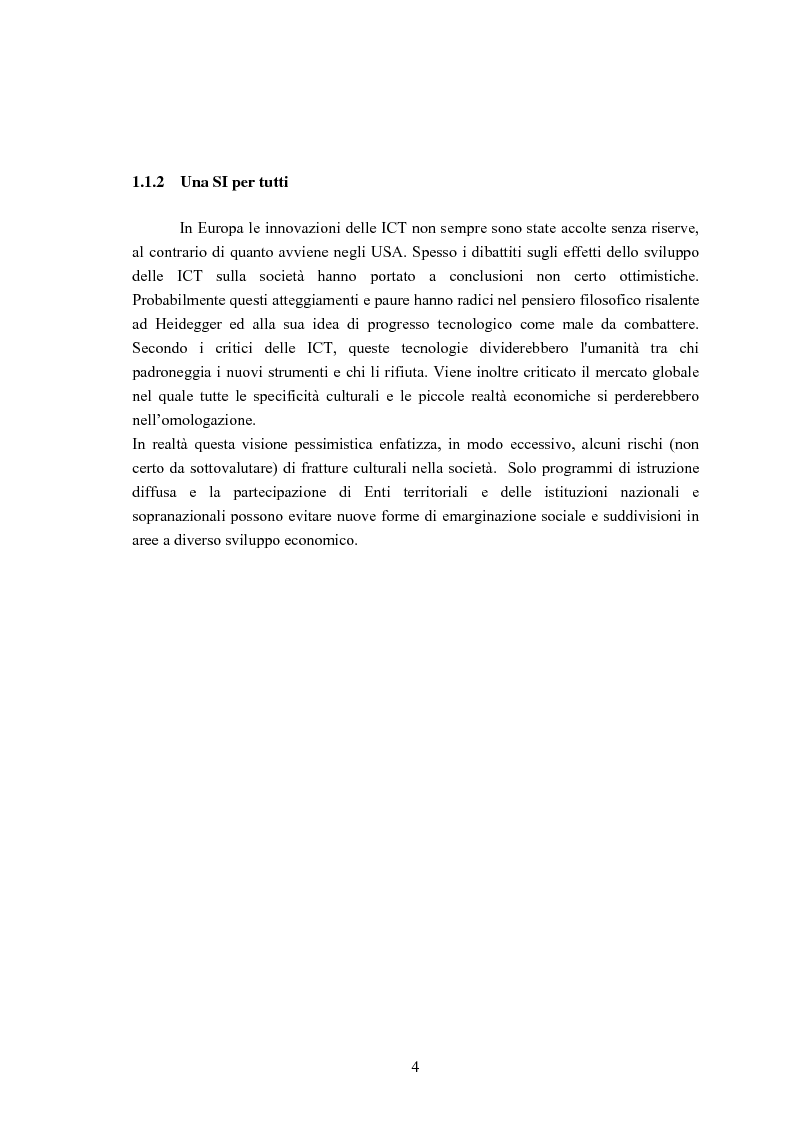 Anteprima della tesi: Sviluppo di un'Infrastuttura di e-Government per l'Erogazione di Servizi Web, Pagina 4