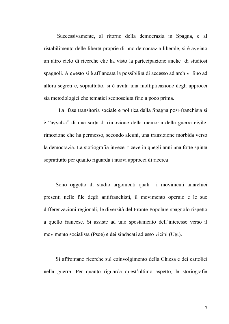 Anteprima della tesi: Aspetti dell'antifascismo cattolico nella guerra civile di Spagna, Pagina 5