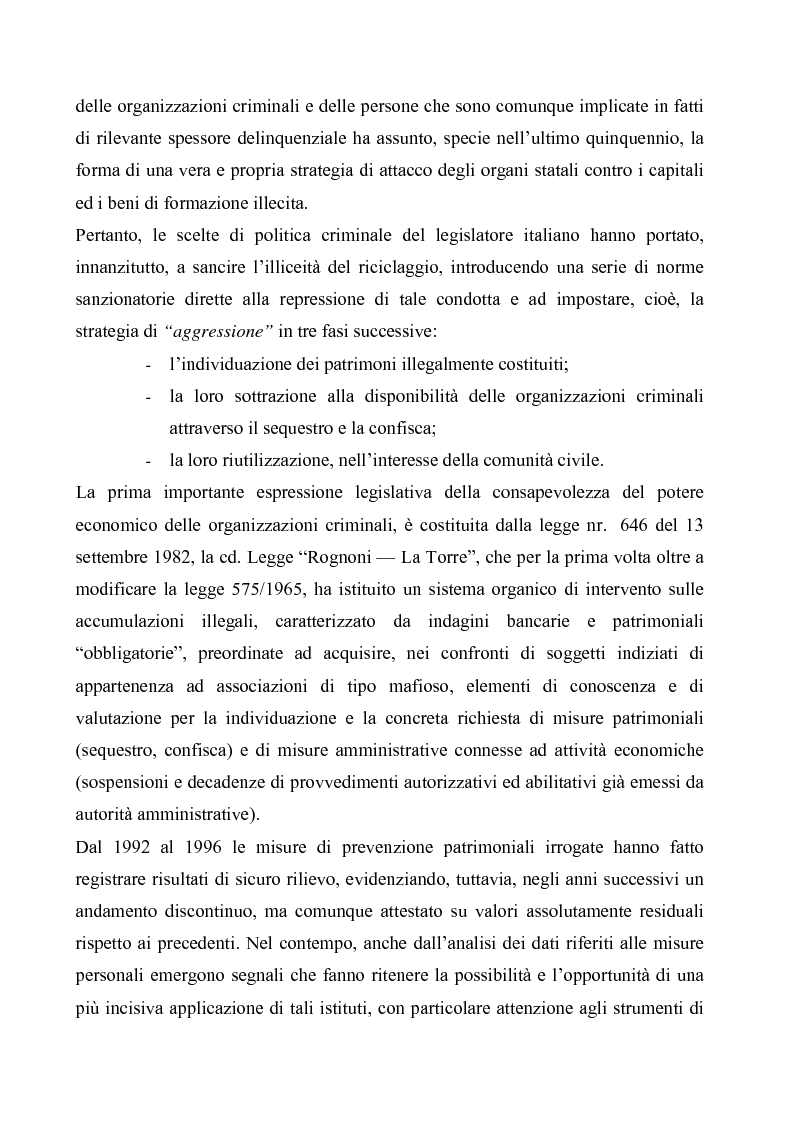 Anteprima della tesi: Le misure di prevenzione, Pagina 2