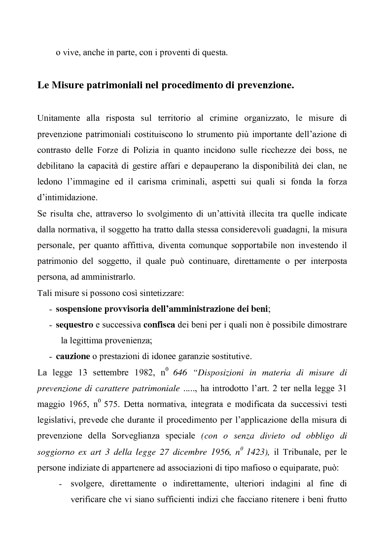 Anteprima della tesi: Le misure di prevenzione, Pagina 6