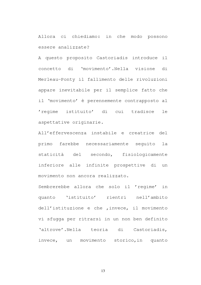 Anteprima della tesi: L'evoluzione del pensiero politico di Cornelius Castoriadis, Pagina 5