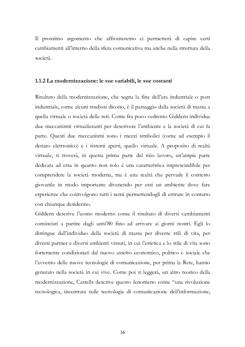 Anteprima della tesi: I New Media I Giovani e la Democrazia, Pagina 12
