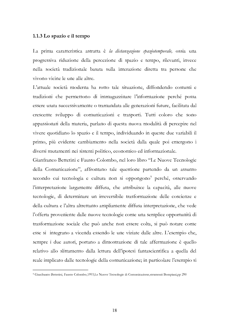 Anteprima della tesi: I New Media I Giovani e la Democrazia, Pagina 14