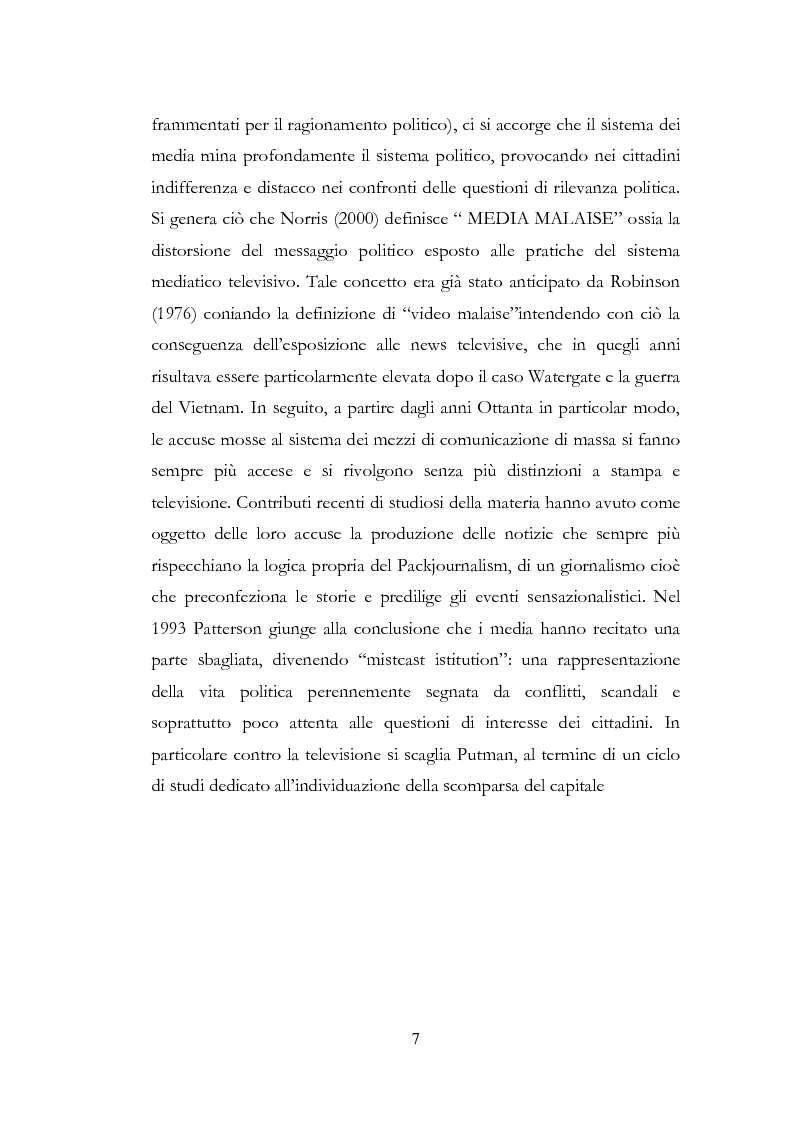 Anteprima della tesi: I New Media I Giovani e la Democrazia, Pagina 3