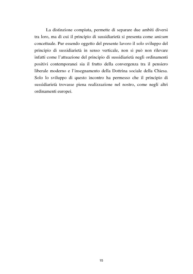 Anteprima della tesi: Il principio di sussidiarietà nel sistema delle autonomie locali, Pagina 10