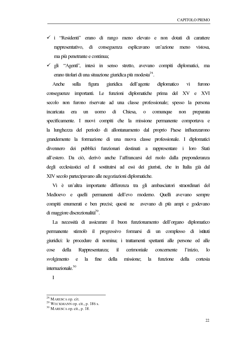 Anteprima della tesi: La missione diplomatica, Pagina 15
